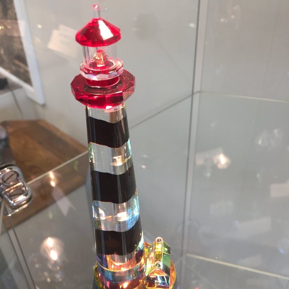 Saint Augustine Lighthouse Crystal Figurine
